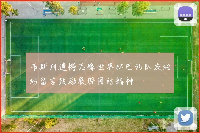 韦斯利遗憾无缘世界杯巴西队友纷纷留言鼓励展现团结精神